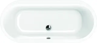 sanibel 5001-Acryl-Badewanne oval A15 1800x800x490mm weiß