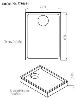 sanibel-Wannenträger für SCALIDO Stahl- Duschwanne superflach 1200x800mm – Bild 2