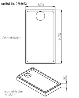 sanibel-Wannenträger für SCALIDO Stahl- Duschwanne superflach 1500x900mm – Bild 2