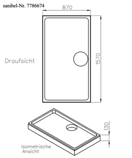 sanibel-Wannenträger für SCALIDO Stahl- Duschwanne superflach 1600x900mm – Bild 2