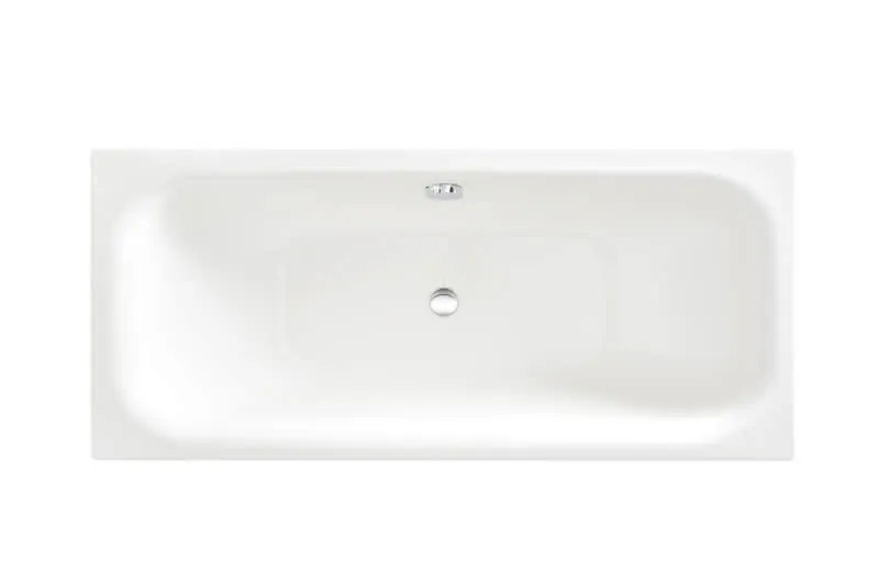 sanibel 4001-Stahl-Badewanne Duo A16 1700x750x450mm weiß