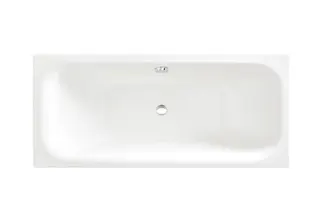 sanibel 4001-Stahl-Badewanne Duo A16 1700x750x450mm weiß