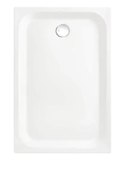 sanibel 4001-Stahl-Duschwanne A16 superflach 1400x800x35mm weiß