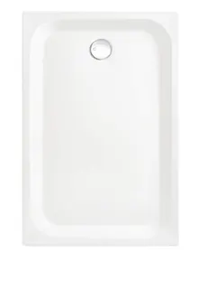 sanibel 4001-Stahl-Duschwanne A16 superflach 1400x800x35mm weiß