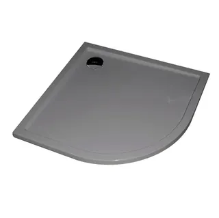 Rund-Brausewanne 80 x 80 x 2,6 cm, R:500 aktiv4YOU, rutschhemmend, weiß