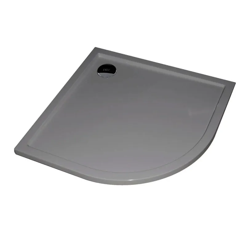 Rund-Brausewanne 90 x 90 x 2,6 cm, R:500 aktiv4YOU, rutschhemmend, weiß