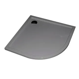 Rund-Brausewanne 90 x 90 x 2,6 cm, R:500 aktiv4YOU, rutschhemmend, weiß