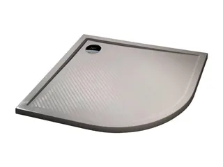 Rund-Brausewanne 90 x 90 x 2,6 cm, R:500 aktiv4YOU, rutschhemmend, weiß – Bild 2