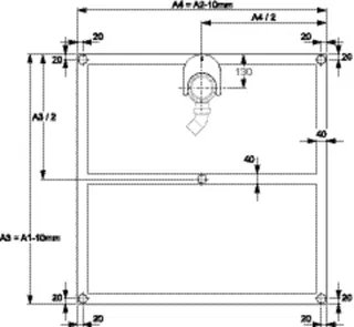 Wannenfussgestell für 1000x1000 aktiv4YOU/Scalido