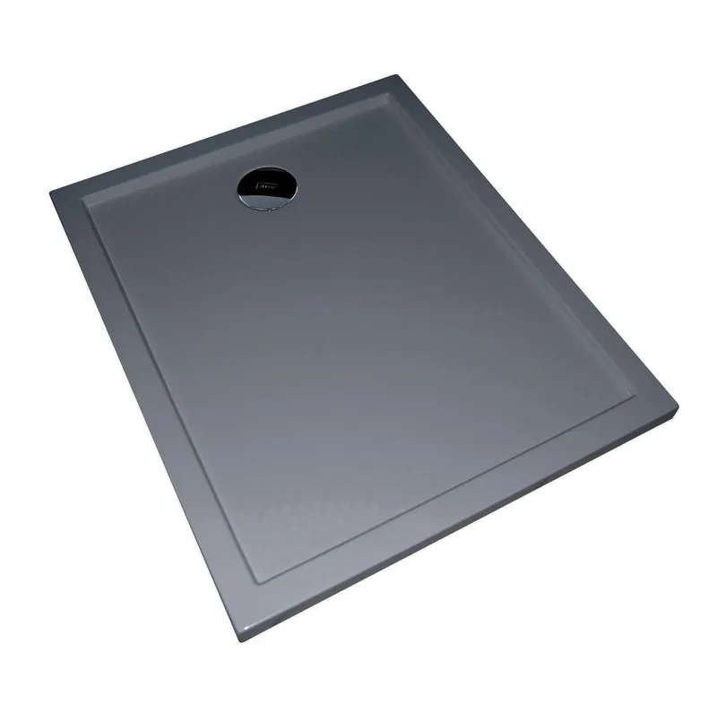 4-Eck-Brausewanne 140x70x2,6 cm aktiv4YOU, rutschhemmend, weiß