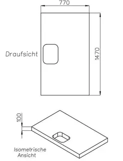 SD Wannenträger für trend4YOU BRW trend4YOU,150x80x3cm, Trägerhöhe: 100mm