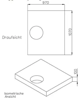 SD Wannenträger für trend4YOU BRW trend4YOU,110x100x3cm, Trägerhöhe: 100mm