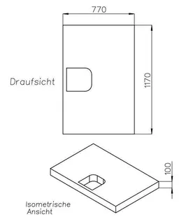 SD Wannenträger für trend4YOU BRW trend4YOU,120x80x3cm, Trägerhöhe: 100mm