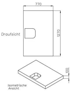 SD Wannenträger für trend4YOU BRW trend4YOU,130x80x3cm, Trägerhöhe: 100mm