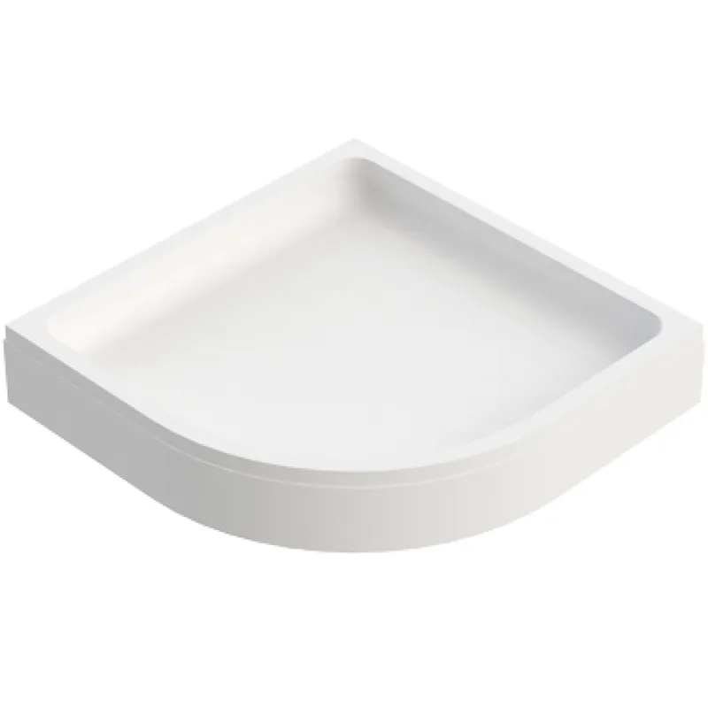 SD Wannentr. f. aktiv4YOU BRW 1/4-Kreis aktiv4YOU, 90x90x2,6cm, Trägerh.: 110mm