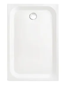 sanibel 4001-Stahl-Duschwanne A16 Antirutsch Pro 1400x900x35mm weiß