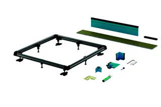BE ZUB Duschwanne Duschfläche Einbausystem Universal 800x700mm