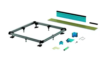 BE ZUB Duschwanne Duschfläche Einbausystem Universal 1300x900mm