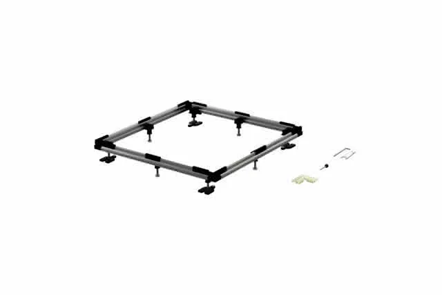 BE ZUB Duschfläche Duschwanne Einbausystem Basic 1200x700mm
