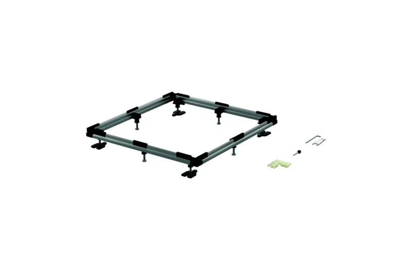 BE ZUB Duschfläche Duschwanne Einbausystem Basic 750x700mm
