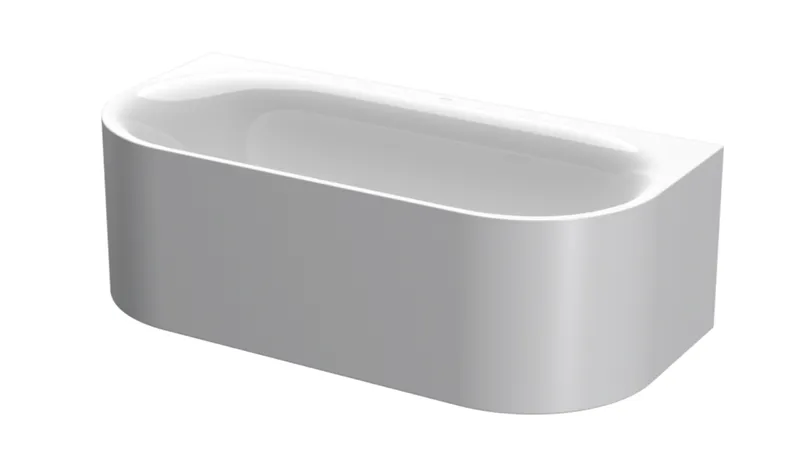Bette Badewannen Sonderform Lux Oval I Silhouette Weiß 1800x850x450/575mm