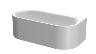 Bette Badewannen Sonderform Lux Oval I Silhouette Weiß 1800x850x450/575mm – Bild 3
