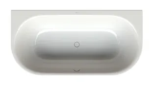 Bette Badewannen Sonderform Lux Oval I Silhouette Weiß 1900x950x450/575mm