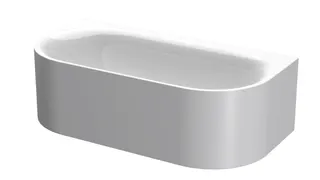 Bette Badewannen Sonderform Lux Oval I Silhouette Weiß 1900x950x450/575mm – Bild 2