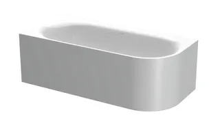 Bette Badewannen Eck Sonderform Lux Oval IV Silhouette Weiß 1750x800x450/575mm – Bild 4