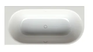 Bette Badewannen Eck Sonderform Lux Oval IV Silhouette Weiß 1950x950x450/575mm