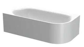 Bette Badewannen Eck Sonderform Lux Oval IV Silhouette Weiß 1950x950x450/575mm – Bild 4