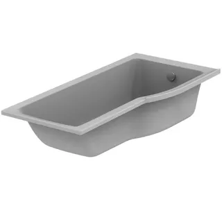 Ideal Standard Raumspar-Badewanne Connect Air, Version re., 1695x795x390mm, Weiß – Bild 2