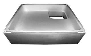 Wannenträger für Stahl-Duschwanne flach 800x750mm