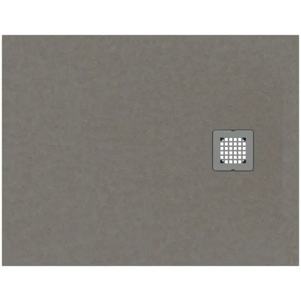 Ideal Standard Rechteck-Brausewanne Ultra Flat S, 900x700x30mm, Quarzgrau