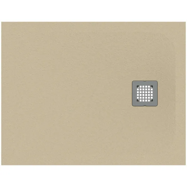 Ideal Standard Rechteck-Brausewanne Ultra Flat S, 900x700x30mm, Sandstein