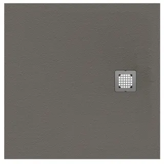 Ideal Standard Quadrat-Brausewanne Ultra Flat S 800x800x30mm, Quarzgrau