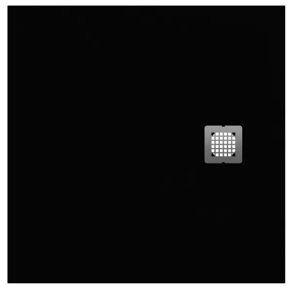 Ideal Standard Quadrat-Brausewanne Ultra Flat S 1000x1000x30mm, Schiefer