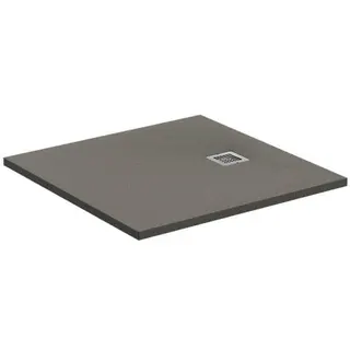Ideal Standard Quadrat-Brausewanne Ultra Flat S 1000x1000x30mm, Quarzgrau – Bild 2