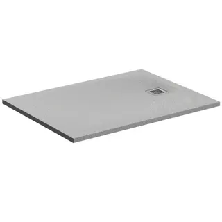 IS Rechteck-Brausewanne Ultra Flat S, 1200x900x30mm, Carraraweiß
