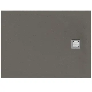 Ideal Standard Rechteck-Brausewanne Ultra Flat S, 1000x700x30mm, Quarzgrau