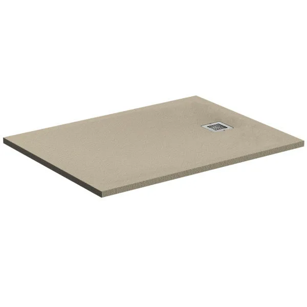 Ideal Standard Rechteck-Brausewanne Ultra Flat S, 1000x700x30mm, Sandstein