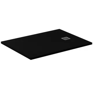 IS Rechteck-Brausewanne Ultra Flat S, 1400x900x30mm, Schiefer