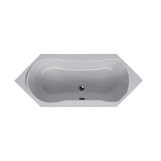 S 110 weiß Sechseckwanne 1880x785x445