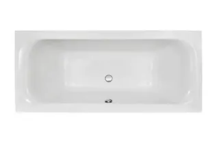 sanibel 3001-Acryl-Badewanne Duo 1800x800x450mm weiß
