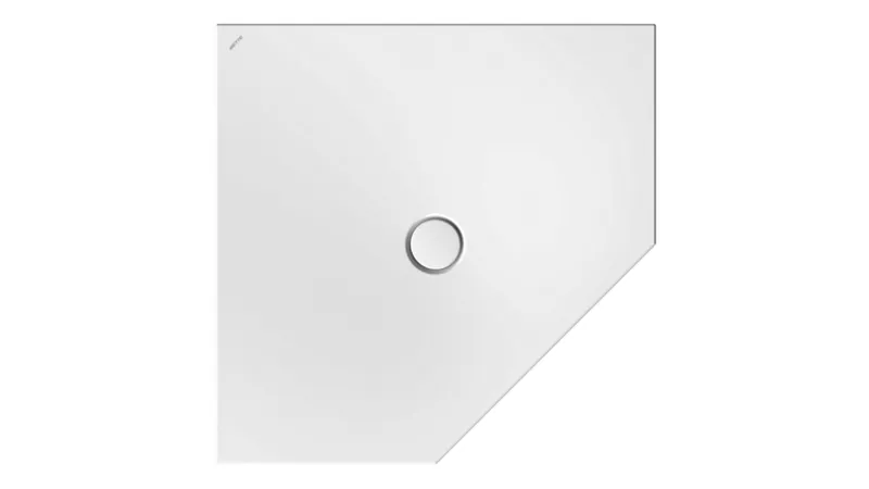 Bette Duschflächen Fünfeck Floor Caro Edelweiß PLUS 1000x1000x30/30mm