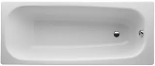 sanibel 1001-Stahl-Badewanne Körperform 1700x700x395mm weiß