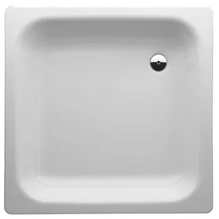 sanibel 1001-Stahl-Duschwanne flach 900x900x150mm weiß