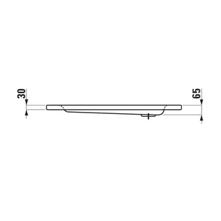 sanibel 1001-Stahl-Duschwanne extraflach 900x900x65mm weiß – Bild 3