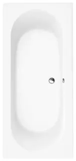 VB Badewanne O.novo 1800x800x525mm Duo Rechteck Weiß Alpin