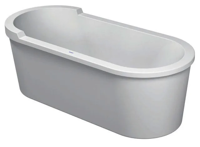 Duravit Starck Badewanne Oval 1800x800 Freistehend Acrylverkl.,Rückenschr.2 L/R, Weiß